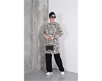 Büyük Beden Viskon Tunik