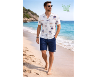 Toptan Dijital Baskılı Gömlek ve Şort