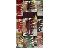 Asya’dan renkli sakallı dantel