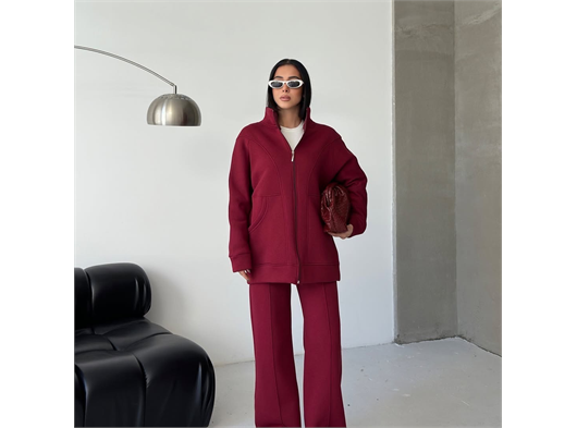 3 iplık şardonlu eşofman takım