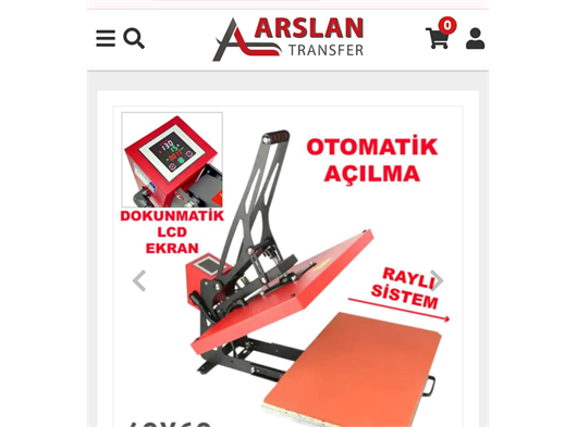 YARI OTOMATIK TRANSFER PRESI 38X38 CM