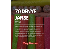 70 DENYE JARSE İNTERLOK POLYESTER