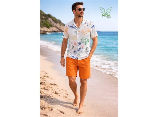 Toptan Dijital Baskılı Gömlek ve Şort