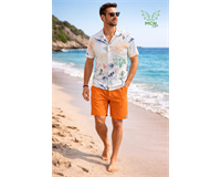 Toptan Dijital Baskılı Gömlek ve Şort