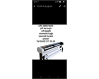 Plotter modelhanede pastal çizer