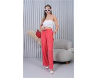 Siyah Viskon Pantolon